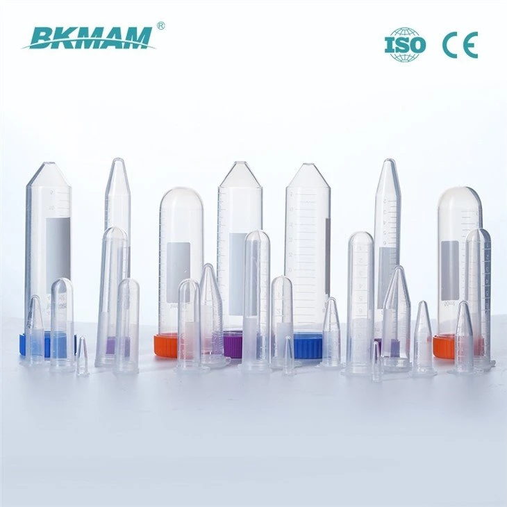 plastic centrifuge tube size