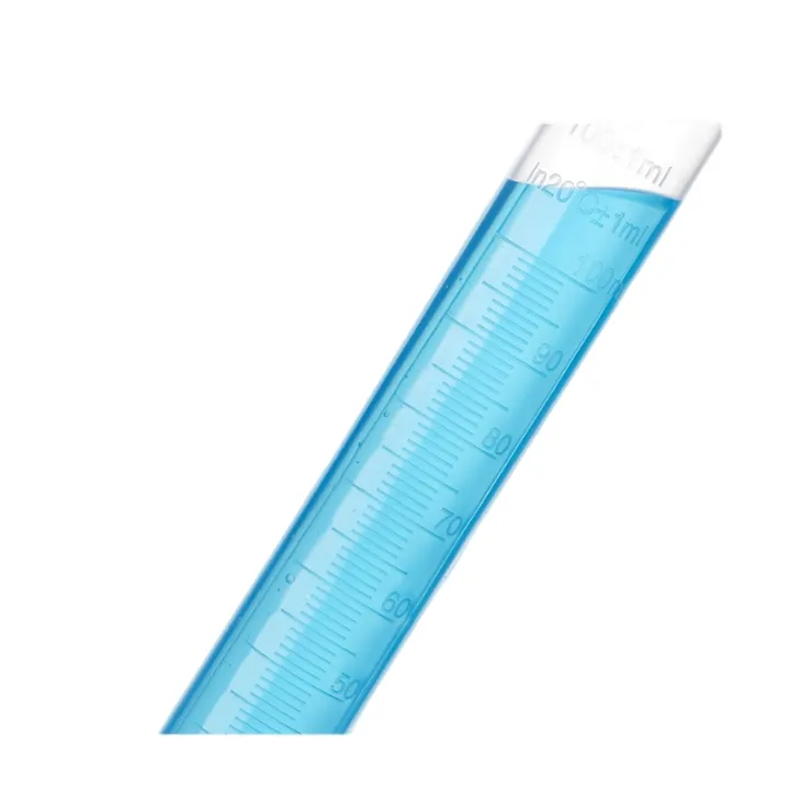 Hexagonal Base Plastic Measuring Cylinder